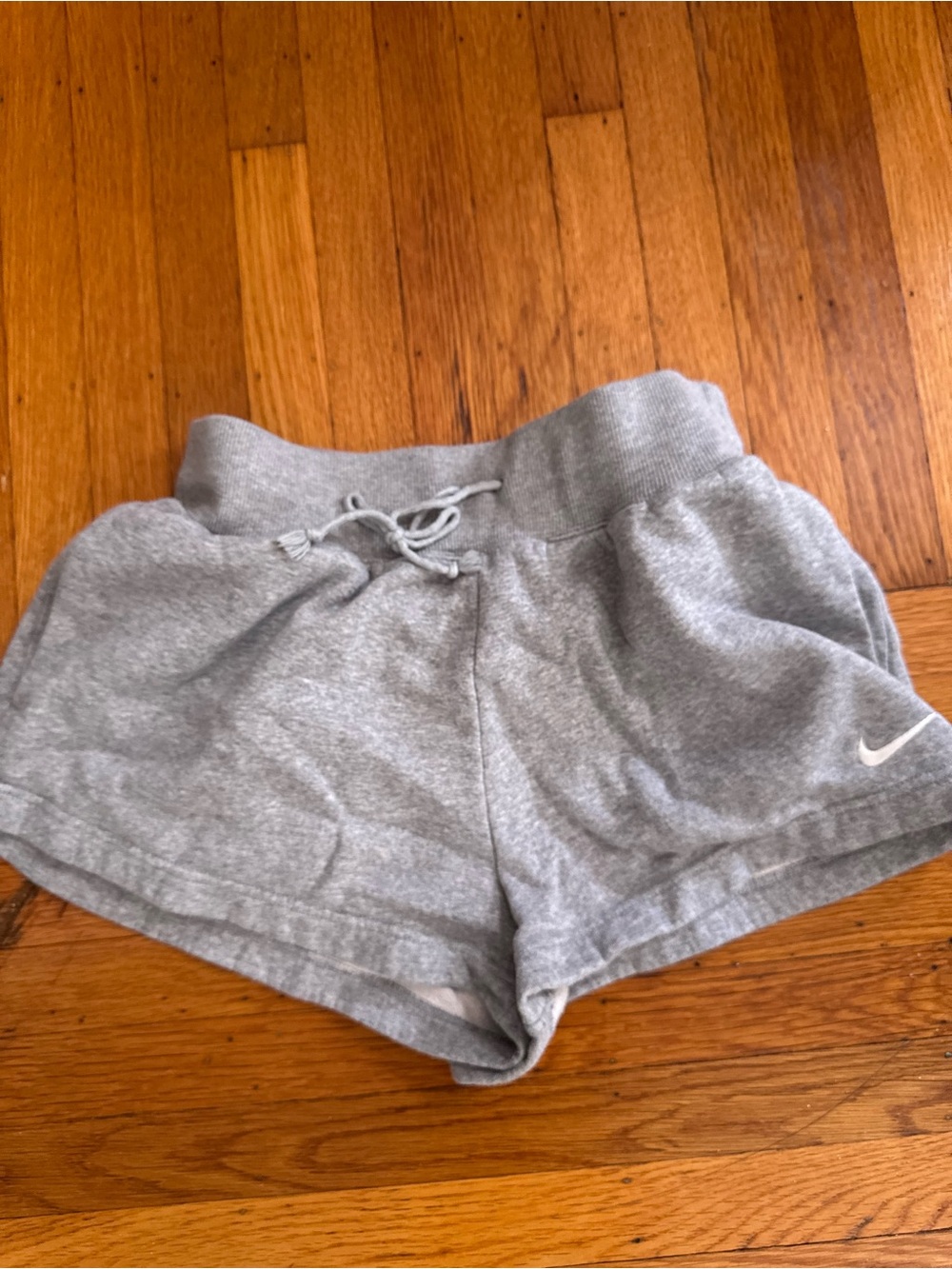 Nike Women’s Gray Drawstring Sweat Shorts